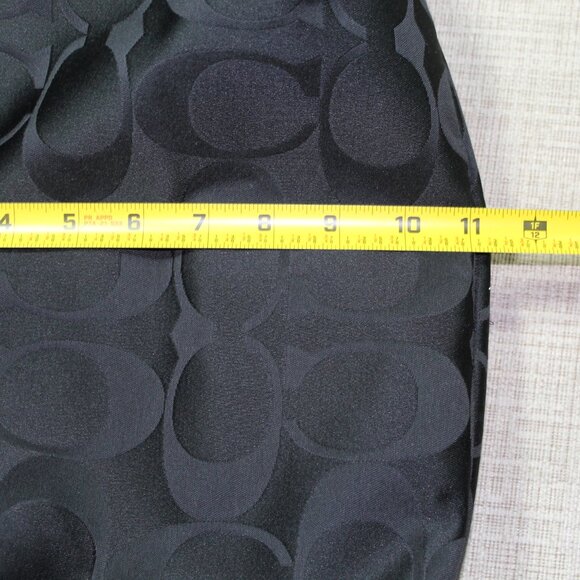Black Coach Campbell Signature Carryall Purse - LIKE NEW - Picture 12 of 14